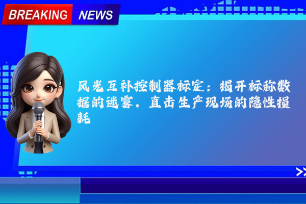 风光互补控制器标定：揭开标称数据的迷雾，直击生产现场的隐性损耗