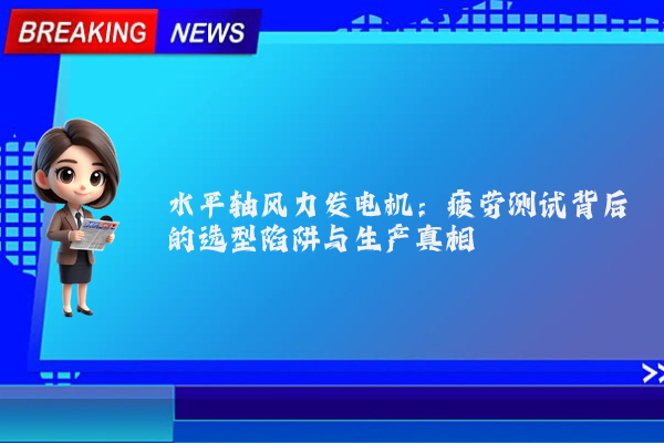 水平轴风力发电机：疲劳测试背后的选型陷阱与生产真相